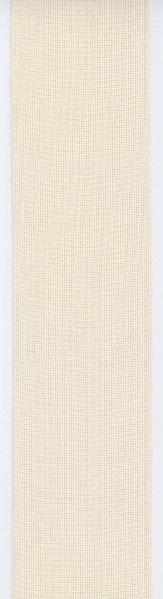 COSMO刺しゅう布 クロスステッチコットンテープ 100mm巾 1mカット(生成) No.7262-9-2