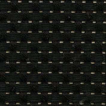 COSMO刺しゅう布 ジャバクロス35(中目) 50cmカットクロス(ブラック) No.3501-2