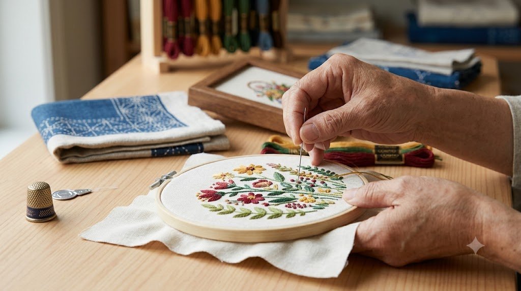 刺しゅうの技法——フランス刺しゅう・クロスステッチ・刺し子 - COSMO コスモ
