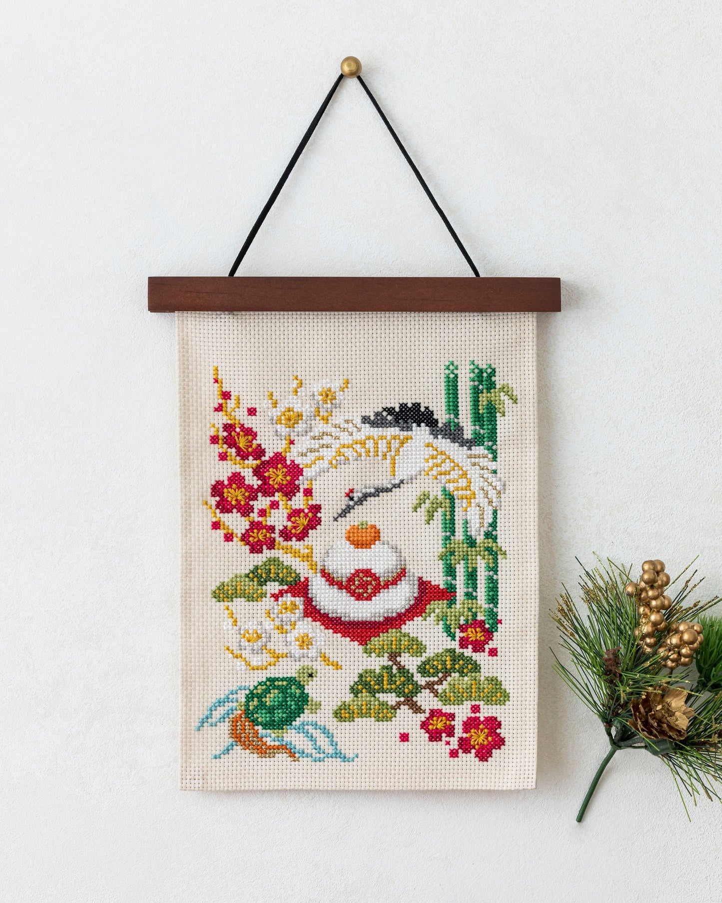 COSMOクロスステッチキット　暮らしが華やぐ季節のたのしみ