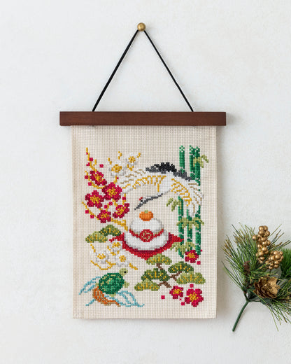 COSMOクロスステッチキット　暮らしが華やぐ季節のたのしみ