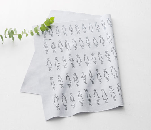 100ネエサン カットクロス（スモーキーブルー） No.222101-31