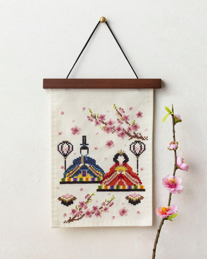 COSMOクロスステッチキット　暮らしが華やぐ季節のたのしみ