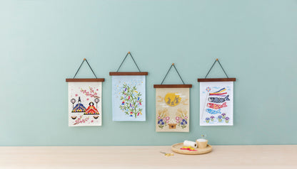 COSMOクロスステッチキット　暮らしが華やぐ季節のたのしみ