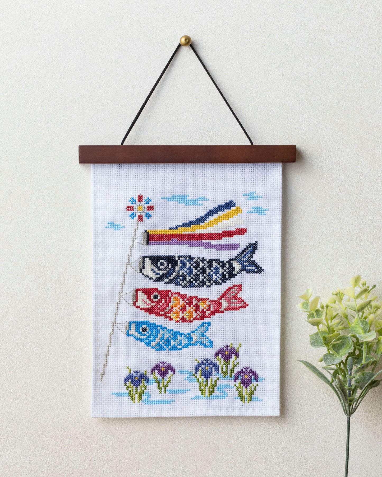 COSMOクロスステッチキット　暮らしが華やぐ季節のたのしみ