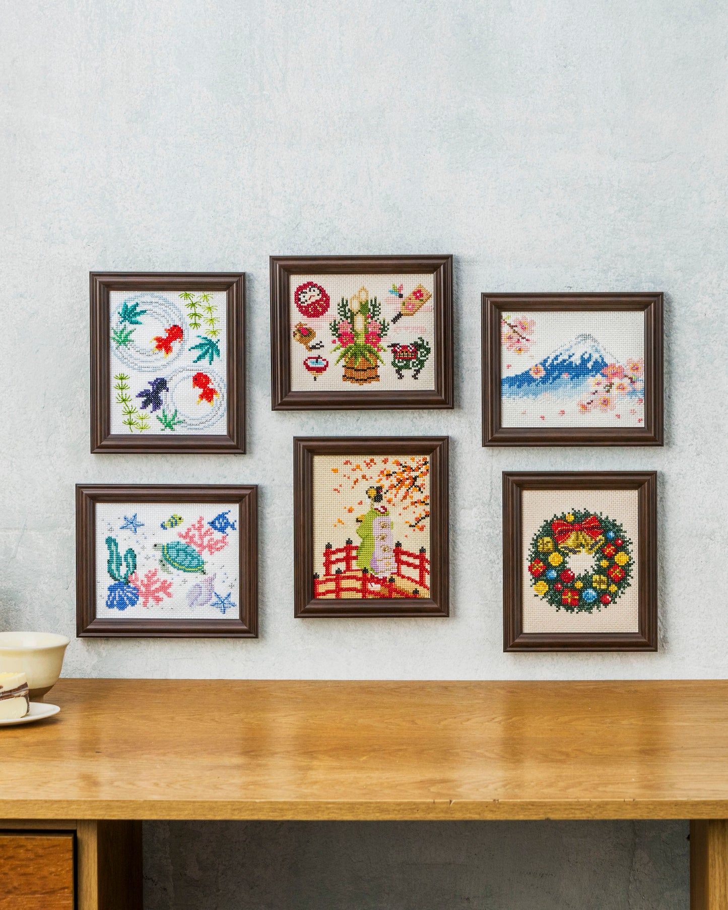 COSMOクロスステッチキット　きらめく日本の季節