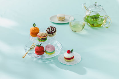 コスモ(COSMO)  刺しゅう糸で編む小さなポーチ（かぎ針編み） フード