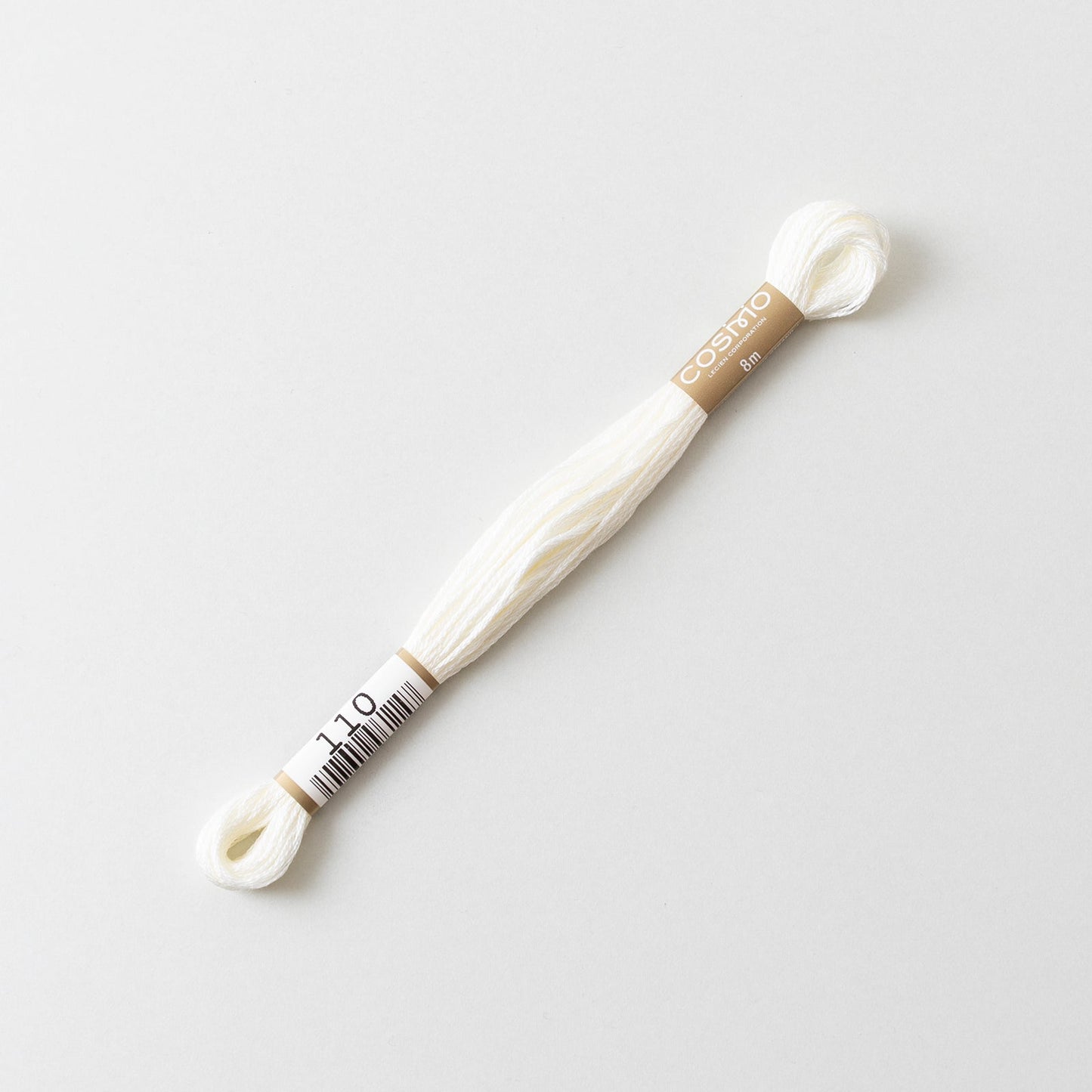 COSMO 25番刺しゅう糸 BOX No.25-6 白・黒・グレー 100ほか - COSMO コスモ
