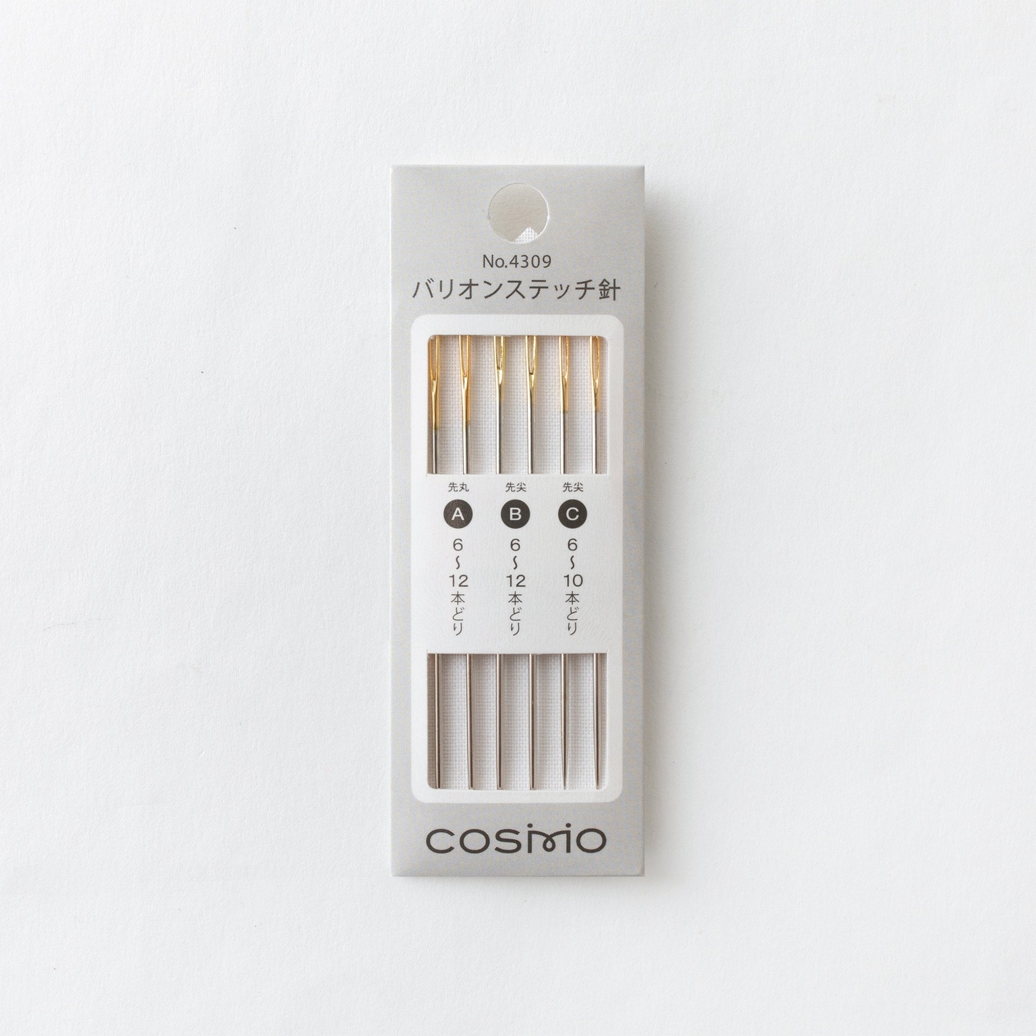ピアス　No.4309 COSMO コスモ ビューリオン針 No.4309 1包