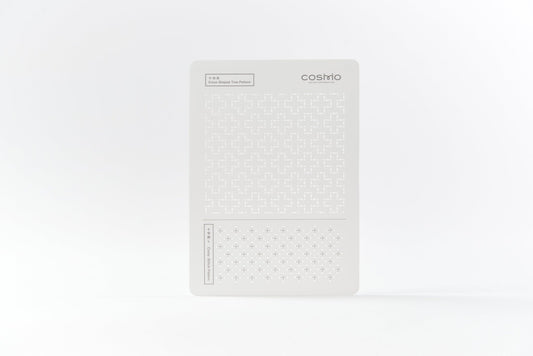 一目刺し　刺し子テンプレート　十の木/十字刺し　No.412412 - COSMO コスモ